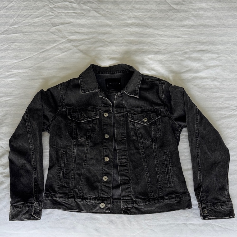 Lucky Brand Black Denim Jacket
